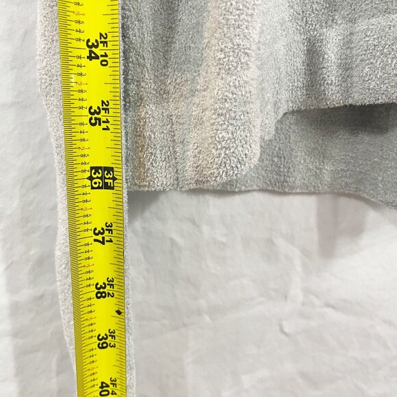 Barefoot Dreams CozyChic Ultra Lite Dream Robe in Light Gray - Size Small - Picture 6 of 6